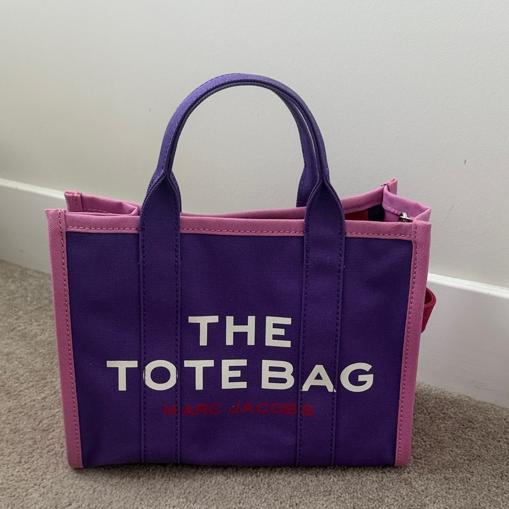 Marc Jacobs Purple and Pink Tote